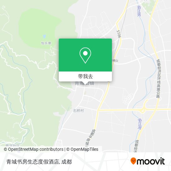 青城书房生态度假酒店地图