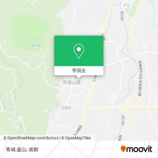 青城.鉴山地图