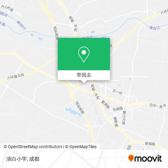 清白小学地图