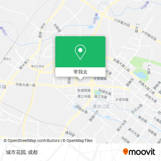 城市花园地图
