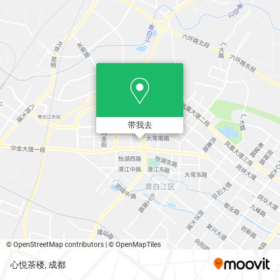心悦茶楼地图