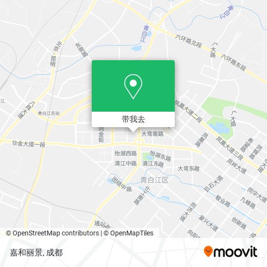 嘉和丽景地图