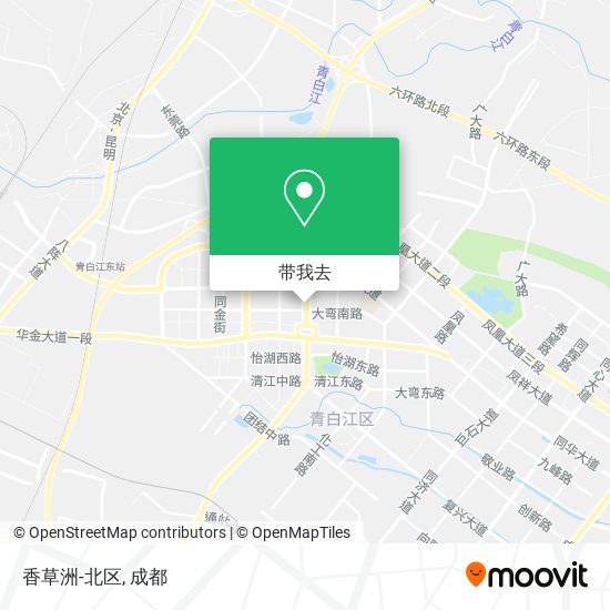 香草洲-北区地图