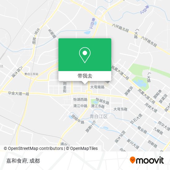 嘉和食府地图