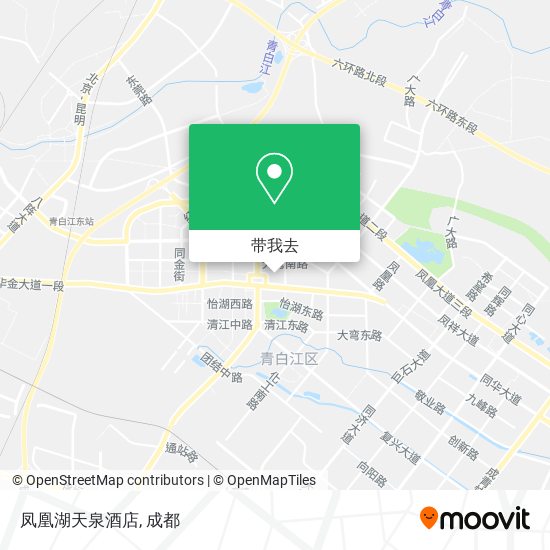 凤凰湖天泉酒店地图