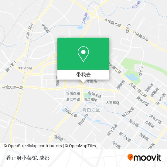 香正府小菜馆地图