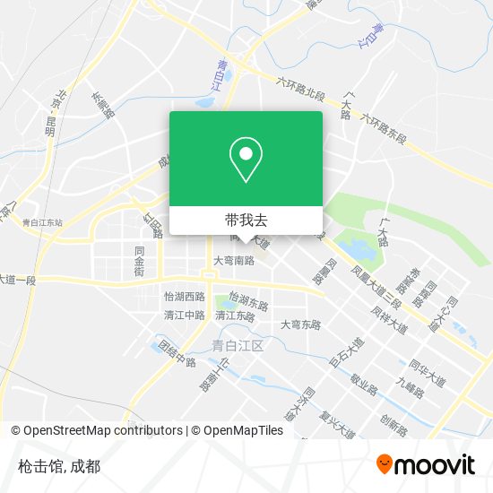 枪击馆地图