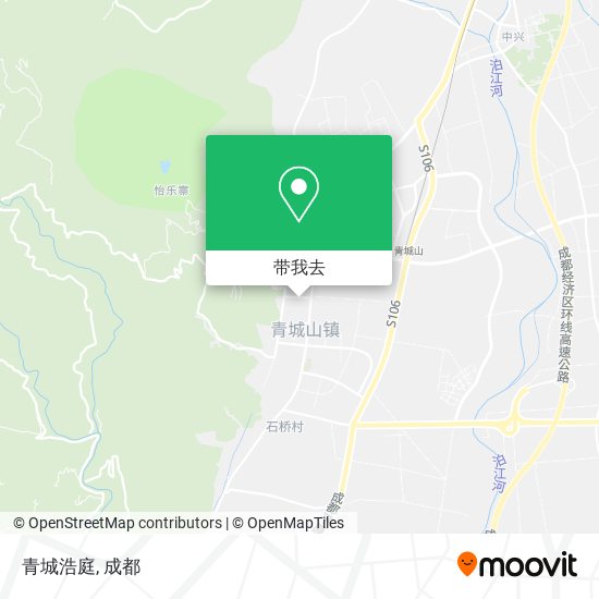 青城浩庭地图