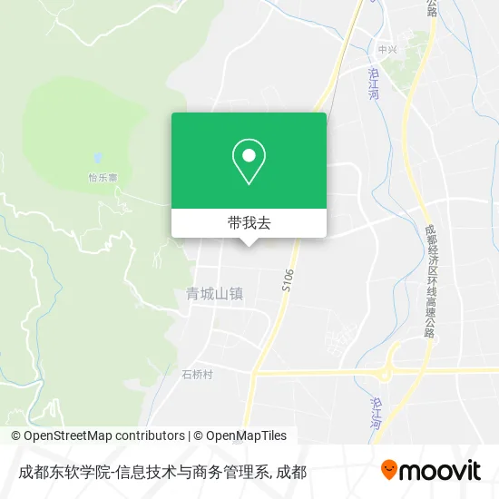 成都东软学院-信息技术与商务管理系地图