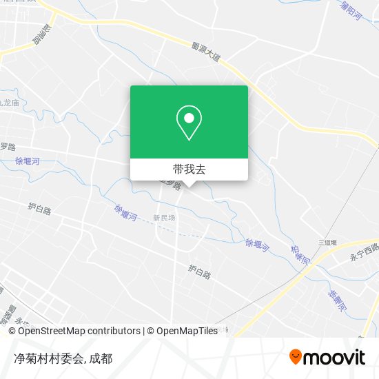 净菊村村委会地图