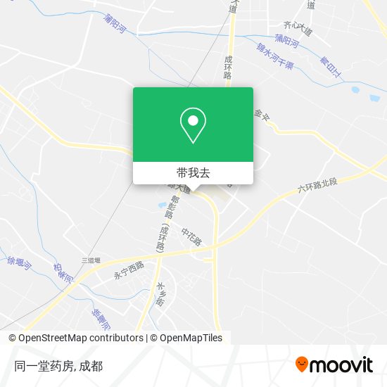 同一堂药房地图
