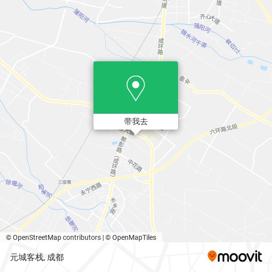 元城客栈地图