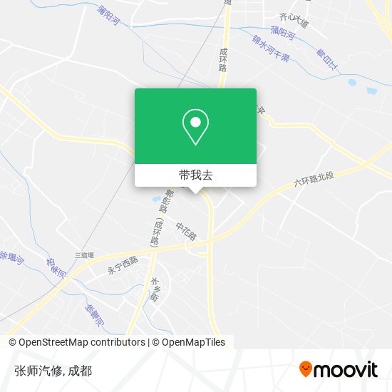 张师汽修地图