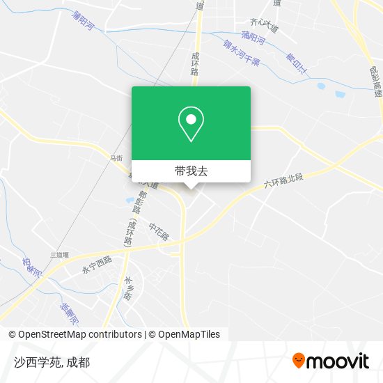 沙西学苑地图
