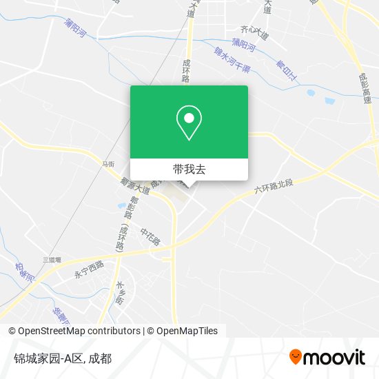 锦城家园-A区地图