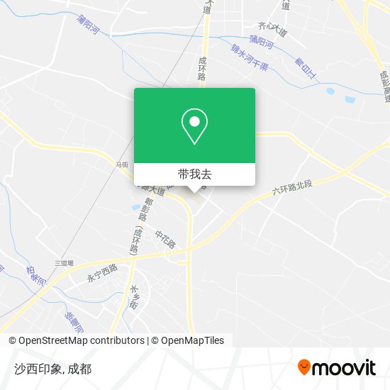 沙西印象地图