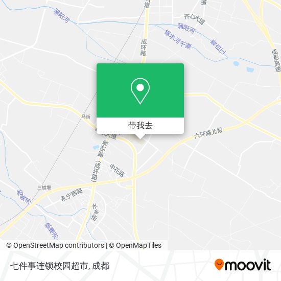 七件事连锁校园超市地图