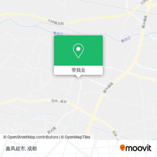 鑫凤超市地图
