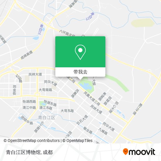 青白江区博物馆地图