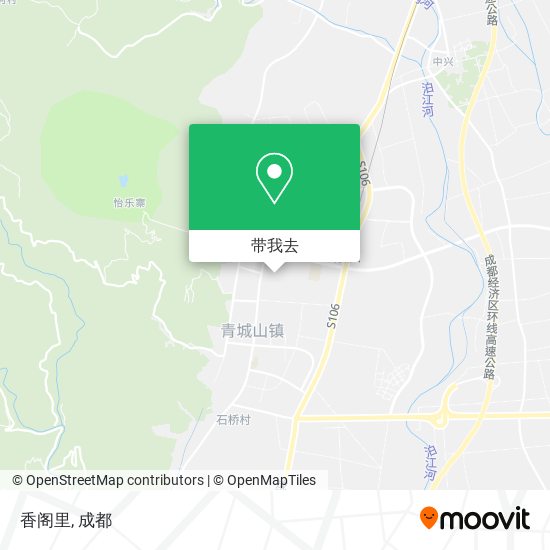 香阁里地图