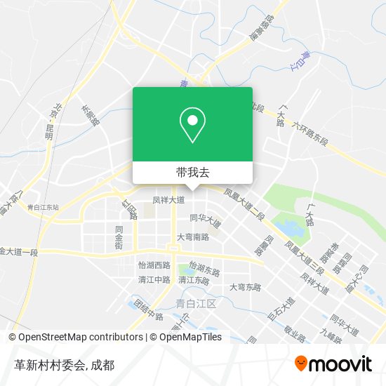 革新村村委会地图