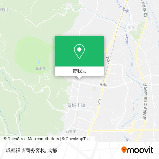 成都福临商务客栈地图