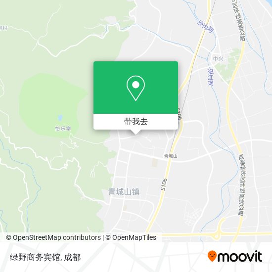 绿野商务宾馆地图