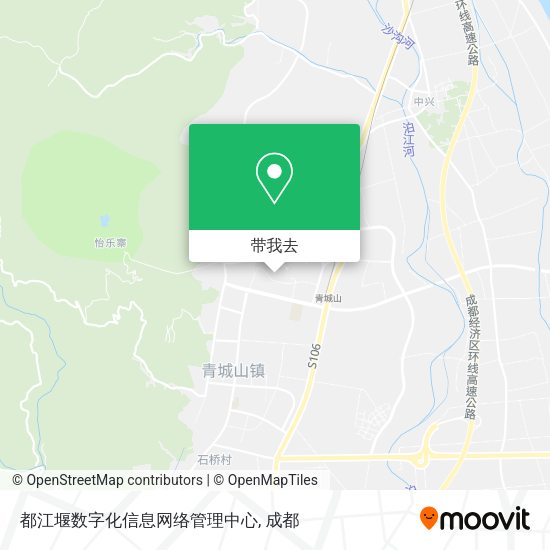 都江堰数字化信息网络管理中心地图