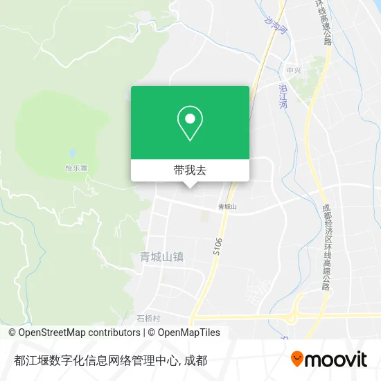 都江堰数字化信息网络管理中心地图