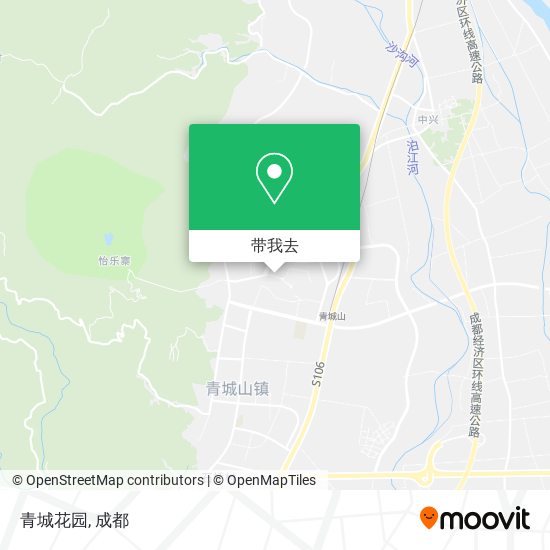 青城花园地图