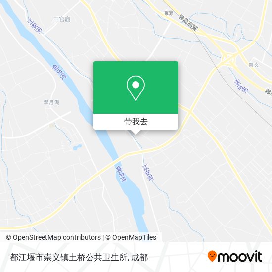 都江堰市崇义镇土桥公共卫生所地图