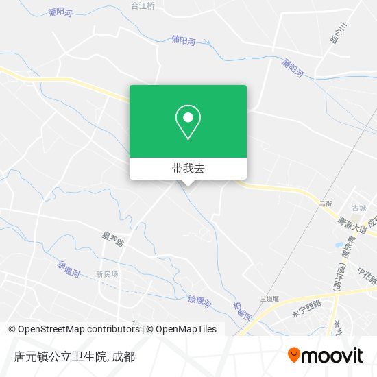 唐元镇公立卫生院地图