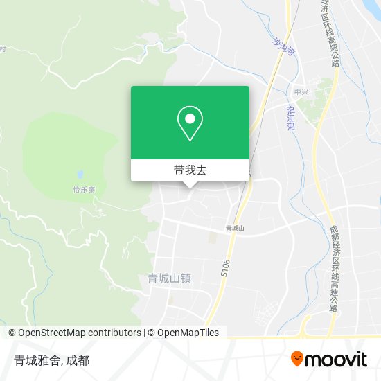 青城雅舍地图