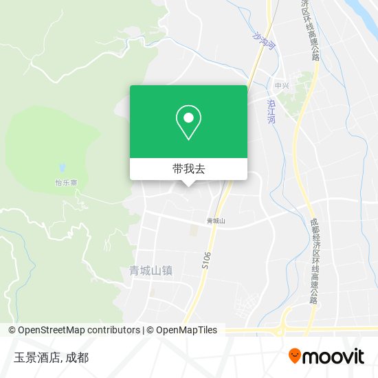 玉景酒店地图