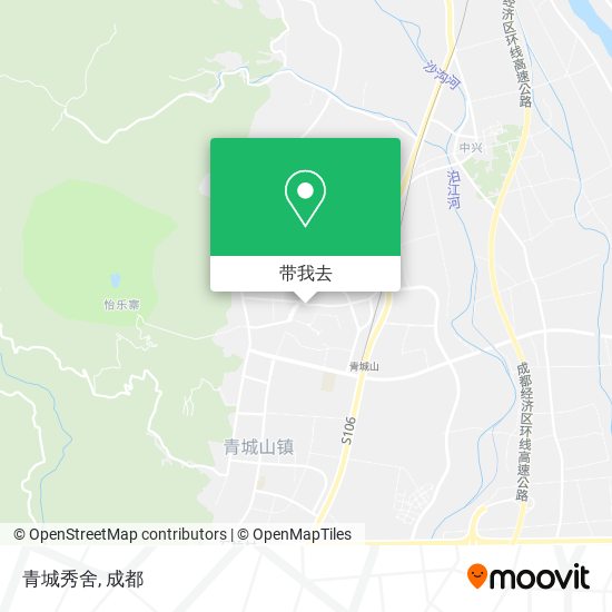青城秀舍地图