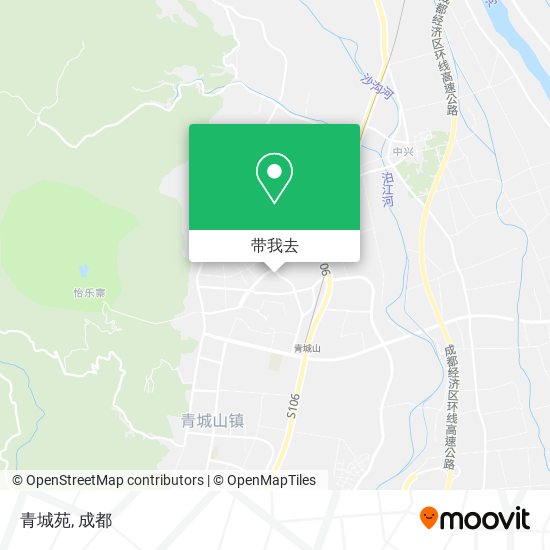 青城苑地图