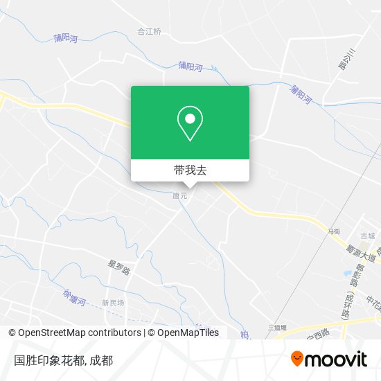 国胜印象花都地图