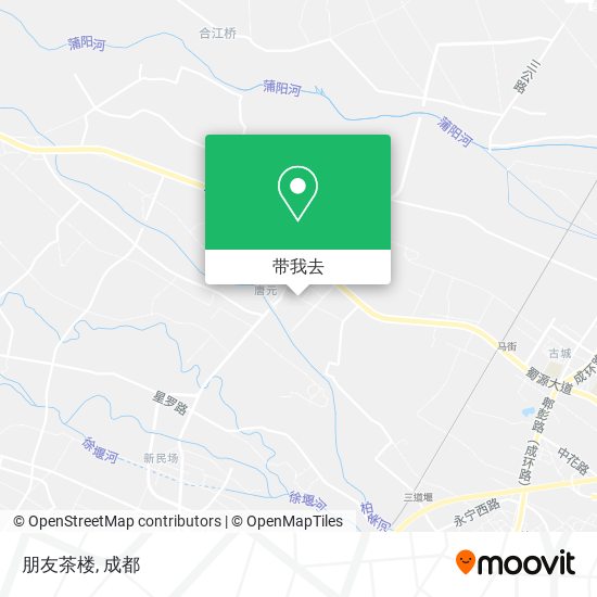 朋友茶楼地图