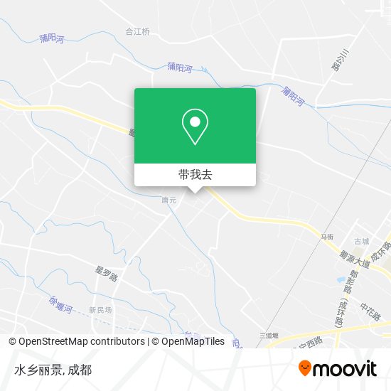 水乡丽景地图