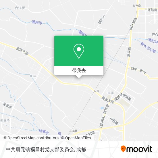 中共唐元镇福昌村党支部委员会地图