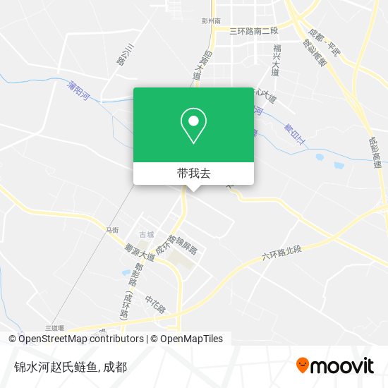 锦水河赵氏鲢鱼地图
