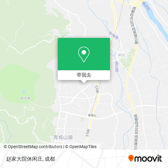赵家大院休闲庄地图