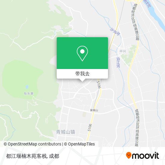 都江堰楠木苑客栈地图