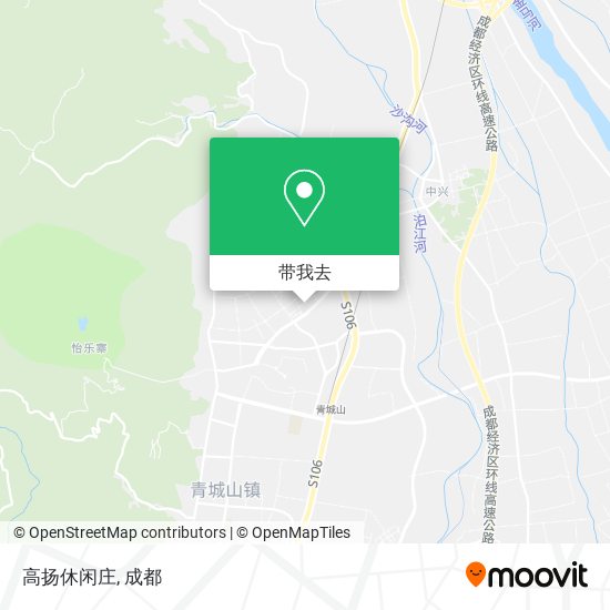 高扬休闲庄地图