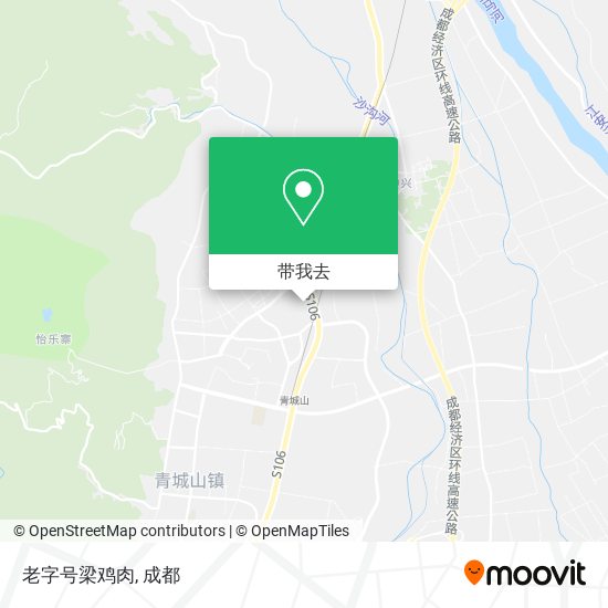 老字号梁鸡肉地图