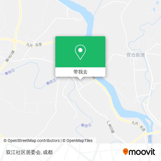 双江社区居委会地图