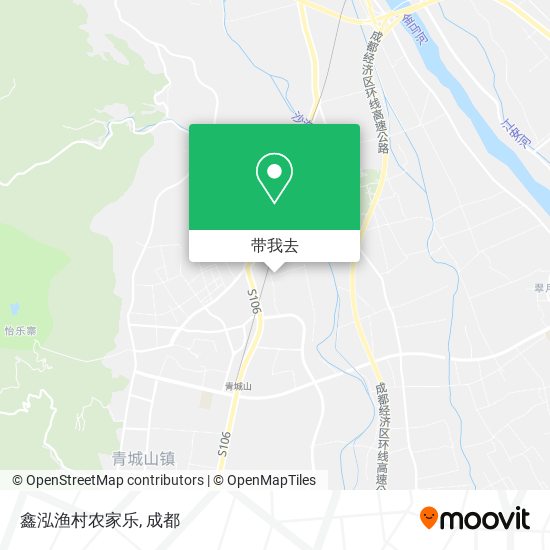 鑫泓渔村农家乐地图