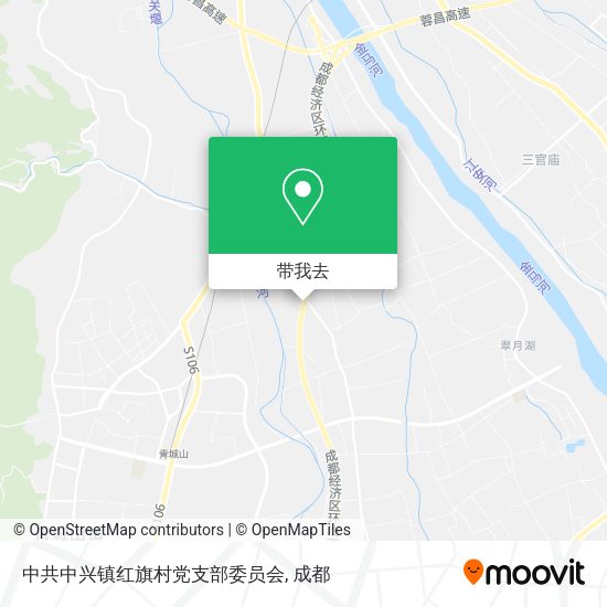 中共中兴镇红旗村党支部委员会地图