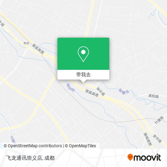 飞龙通讯崇义店地图