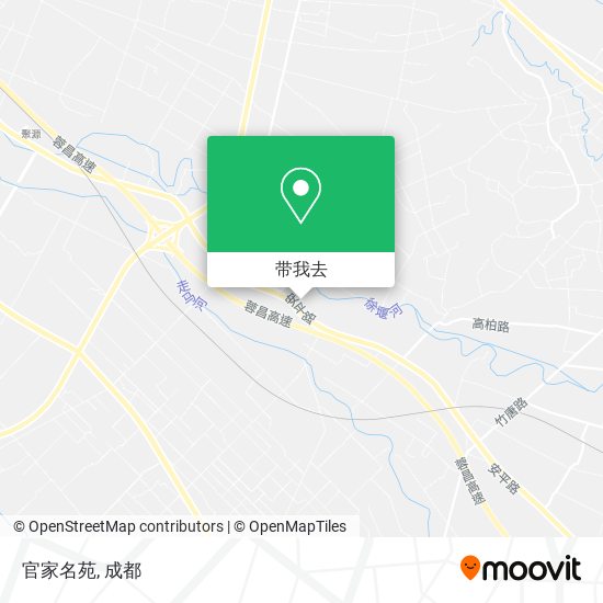 官家名苑地图